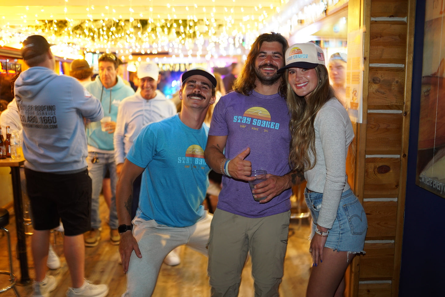 Docklight Tee – Purple Haze