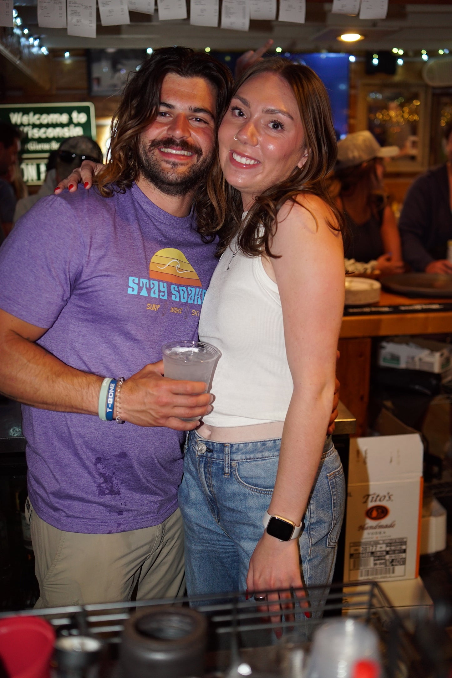 Docklight Tee – Purple Haze